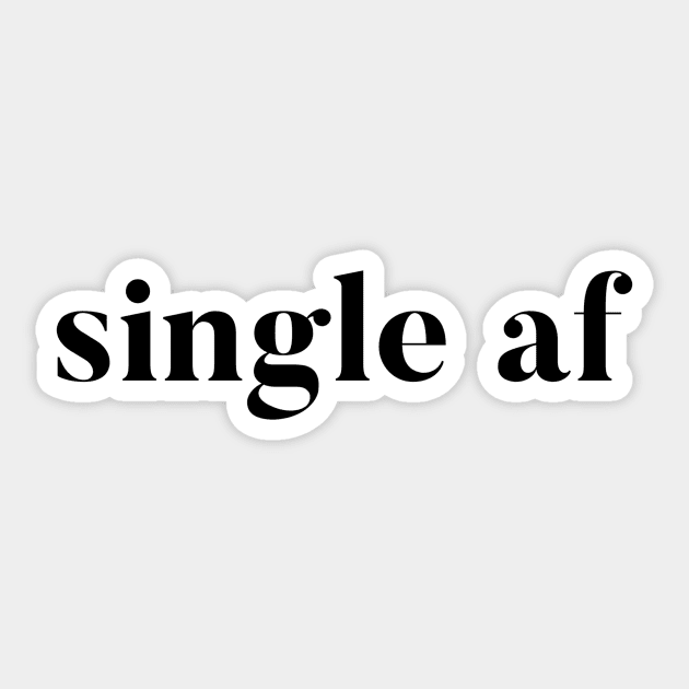 Single AF Sticker by mivpiv
